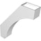 Ekena Millwork 5 1/2-in. W x 26-in. D x 32-in. H Imperial Architectural Grade PVC Knee Brace BRCP055X26X32IMP - alternate 5